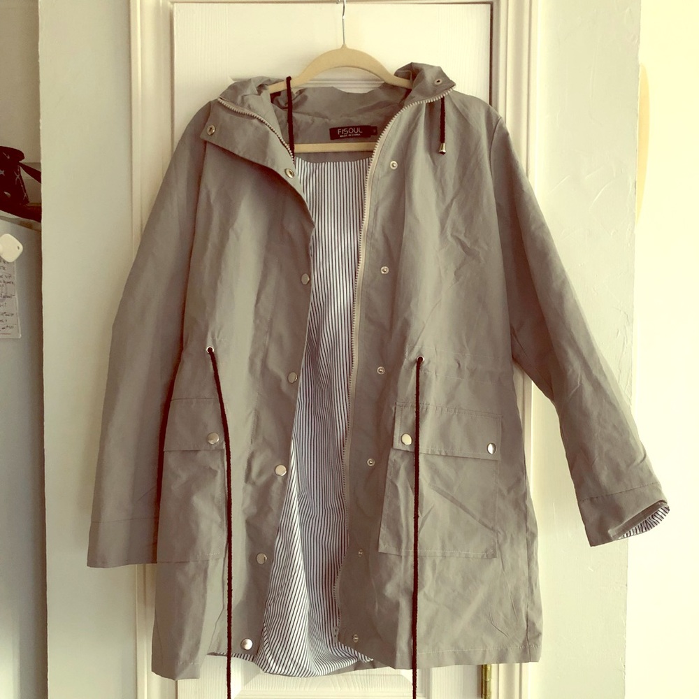 ☔️ NWOT Lightweight rain jacket / raincoat